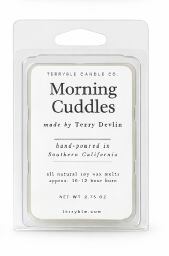 Morning Cuddles 8 OZ Amber Jars – Soft Linen & Cream