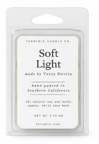 Soft Light Wax Melt – Clean Musk & Warm Amber – 2.75 oz