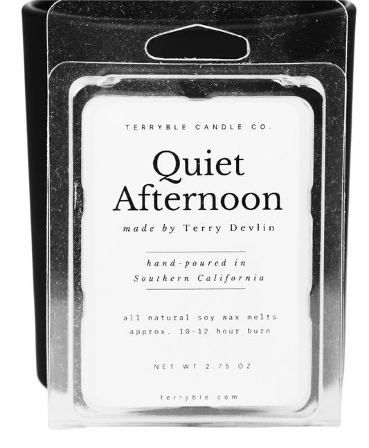 Quiet Afternoon Wax Melt – Fresh Cucumber & Green Tea – Clean, Light Home Fragrance – Hand Poured Soy Wax Melt
