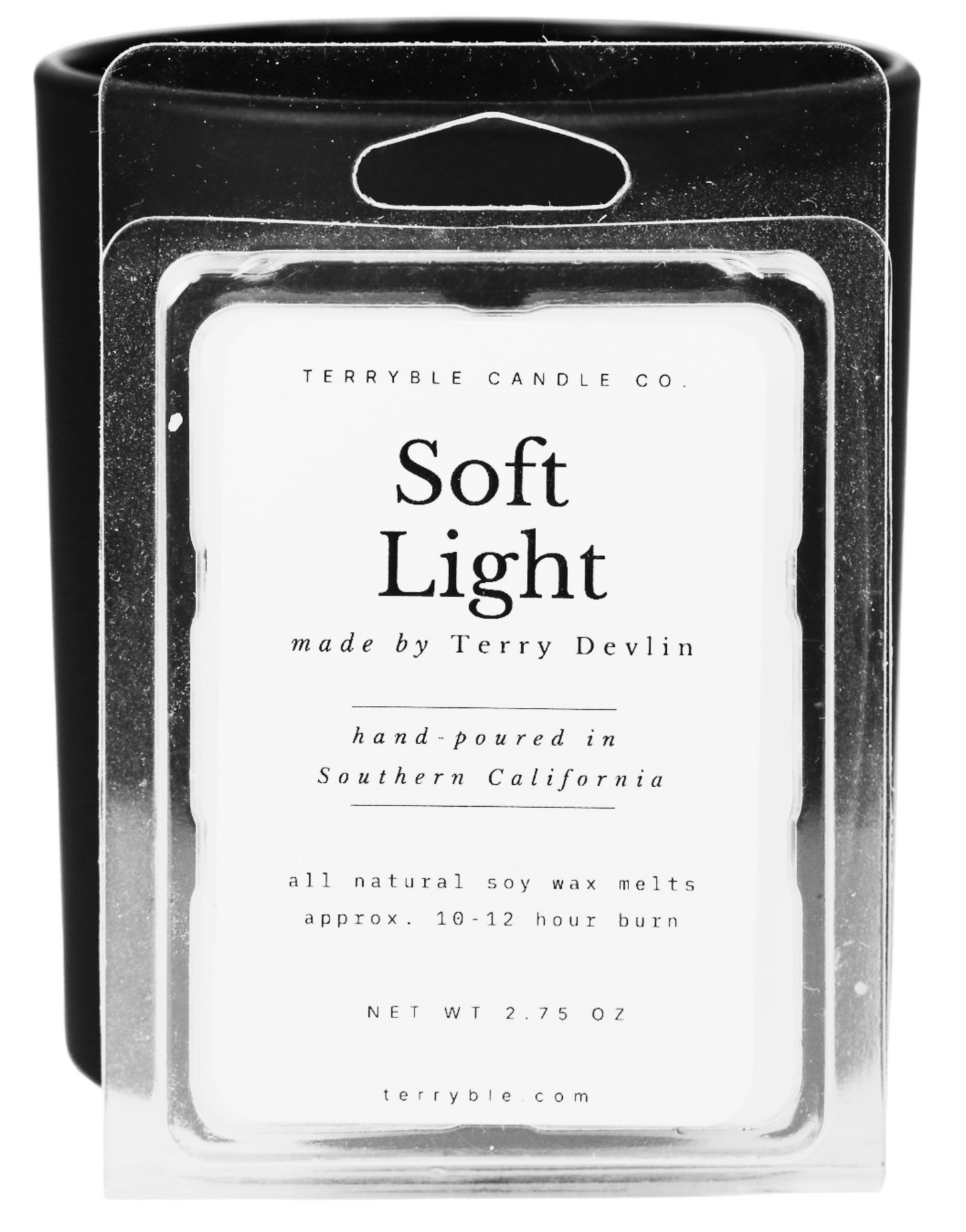 Soft Light Wax Melt – Clean Musk & Warm Amber – 2.75 oz