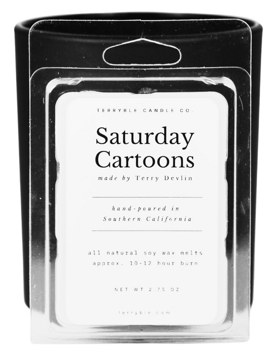 Saturday Cartoons Wax Melt – Sweet Citrus & Vanilla – 2.75 oz