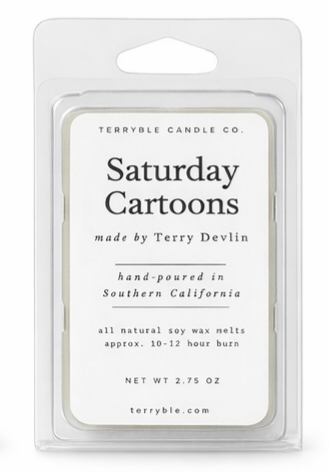 Saturday Cartoons Wax Melt – Sweet Citrus & Vanilla – 2.75 oz